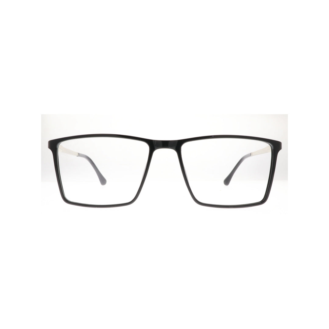 Joy Style For Men Eyeglasses Rectangular Shape Size 53 8625c4 Black