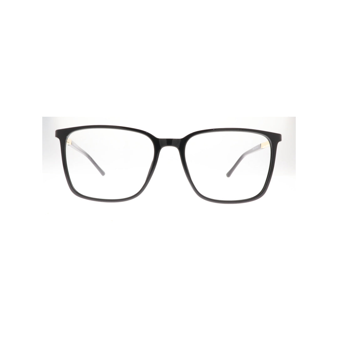 Joy Style For Men Eyeglasses Rectangular Shape Size 53 8635c1 Black