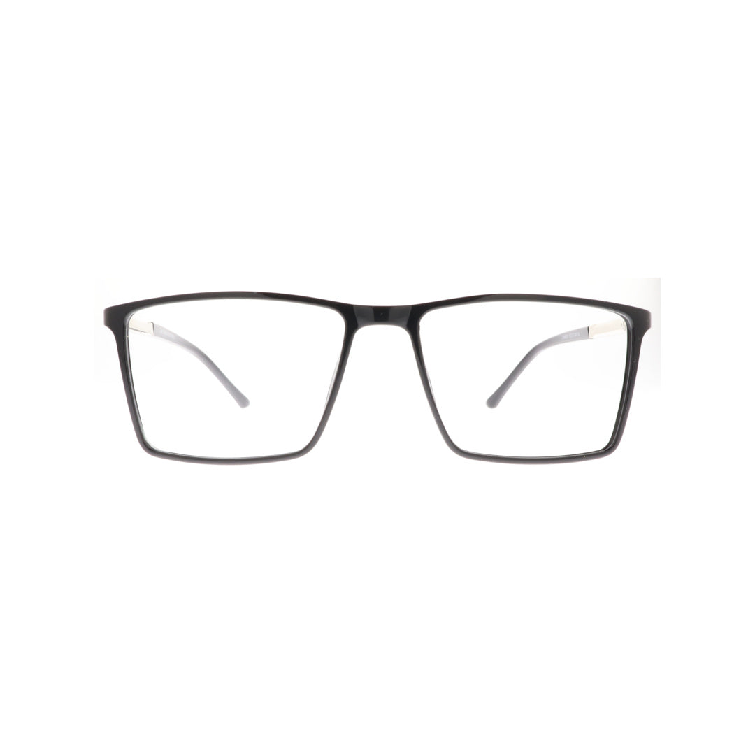 Joy Style For Men Eyeglasses Rectangular Shape Size 53 8638c4 Black