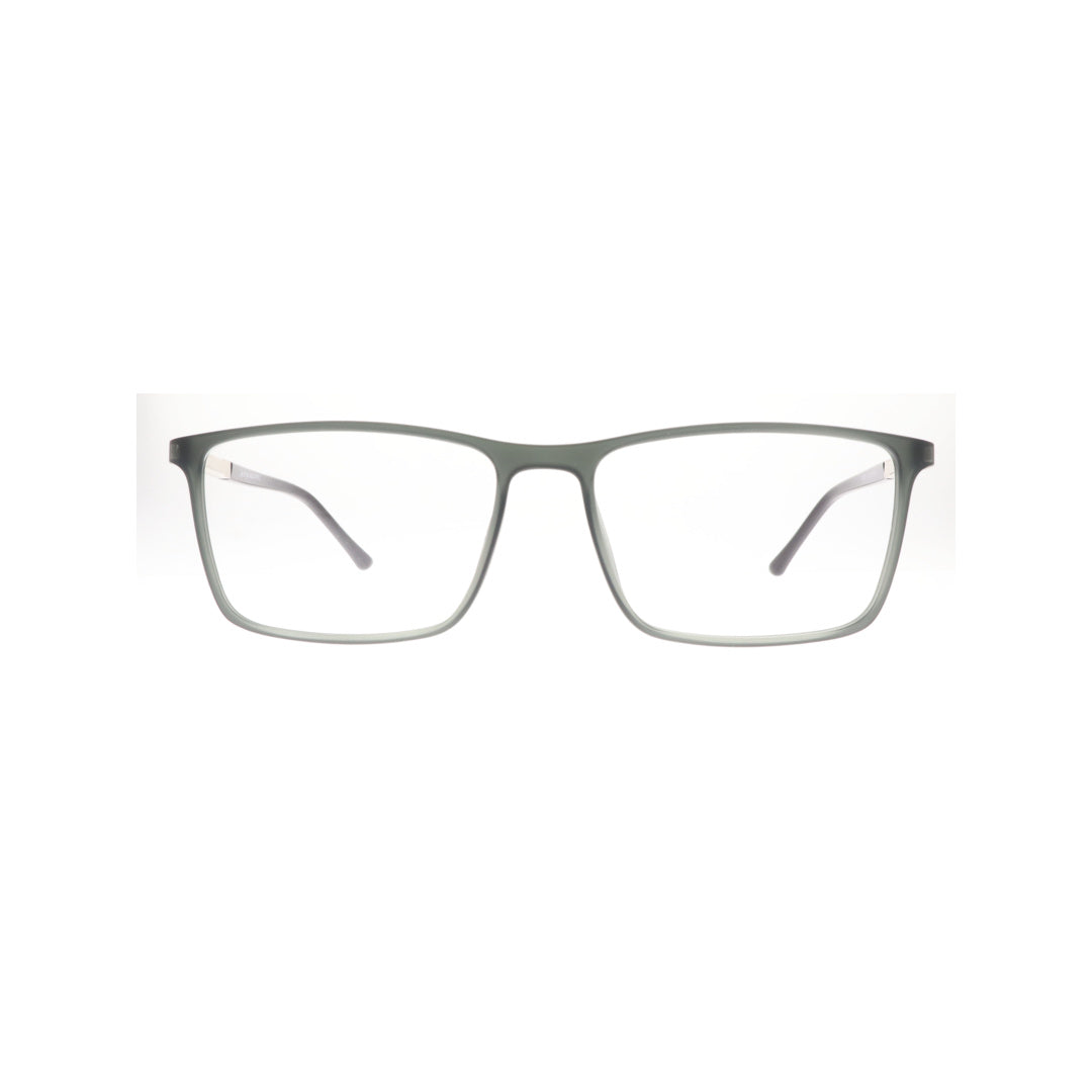 Joy Style For Men Eyeglasses Rectangular Shape Size 54 8636c6 Green