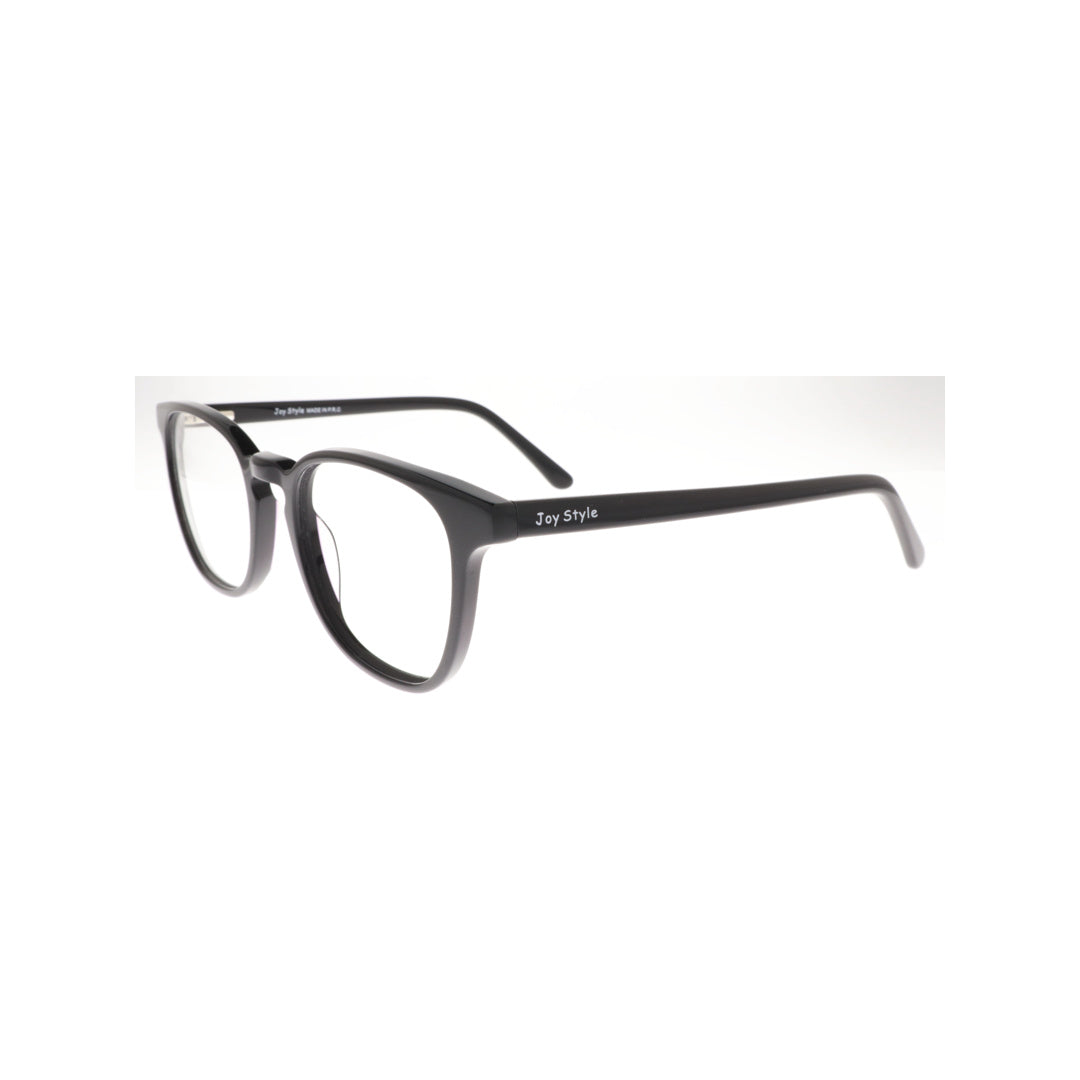 Joy Style For Men Eyeglasses Soft Square Shape Size 51 2211c1 Black