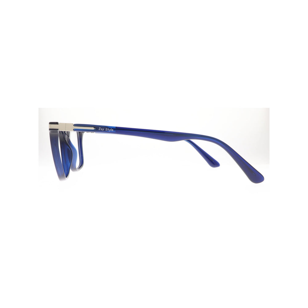 Joy Style For Men Eyeglasses Square Shape Size 49 8003c3 Blue