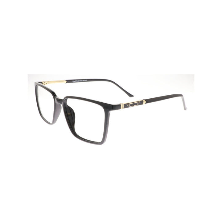 Joy Style For Men Eyeglasses Square Shape Size 49 8634c1 Black