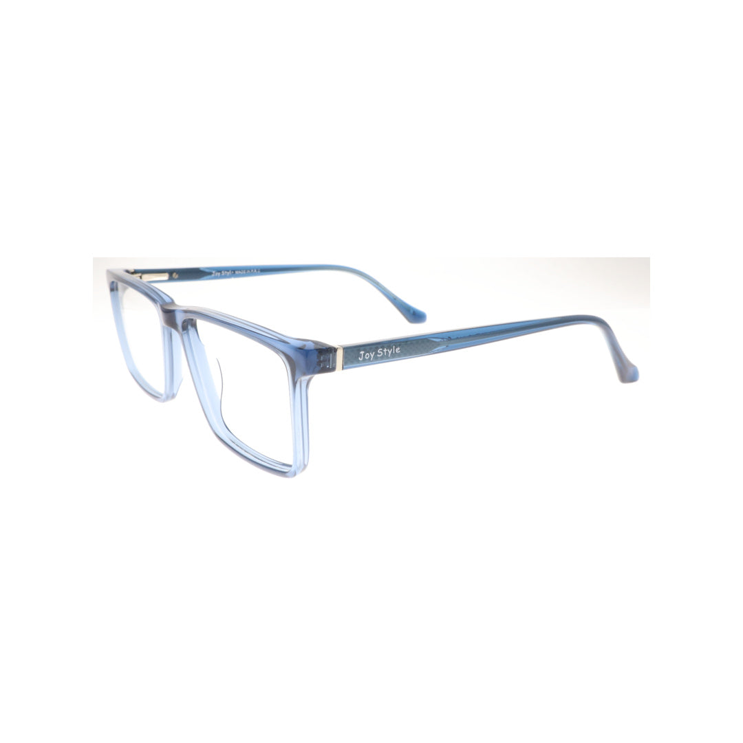 Joy Style For Men Eyeglasses Square Shape Size 53 2295c5 Blue