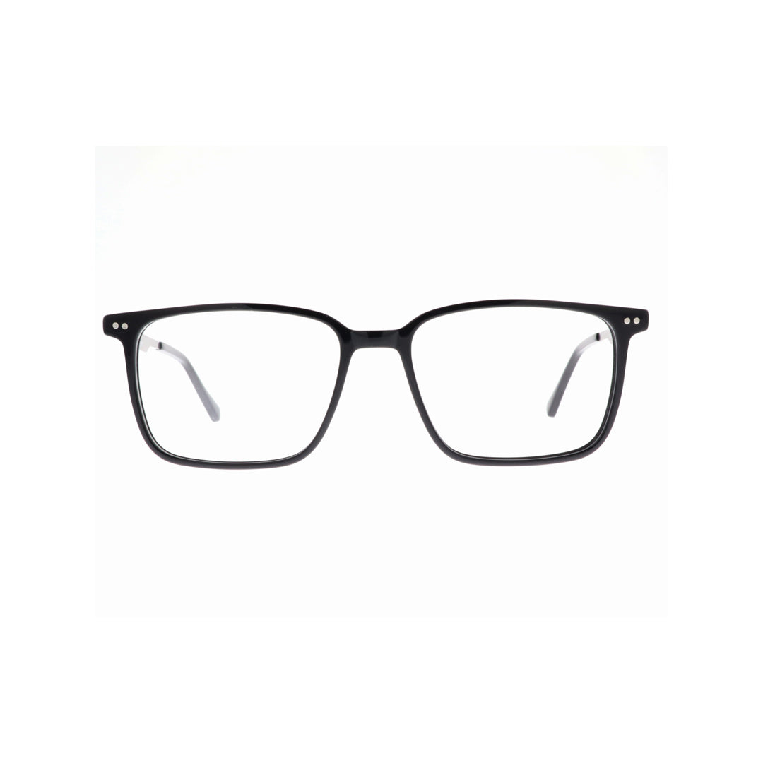 Joy Style For Men Eyeglasses Square Shape Size 54 1357c1 Black