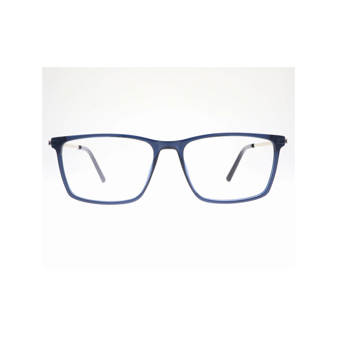 Joy Style For Men Eyeglasses Square Shape Size 54 1847c4 Blue