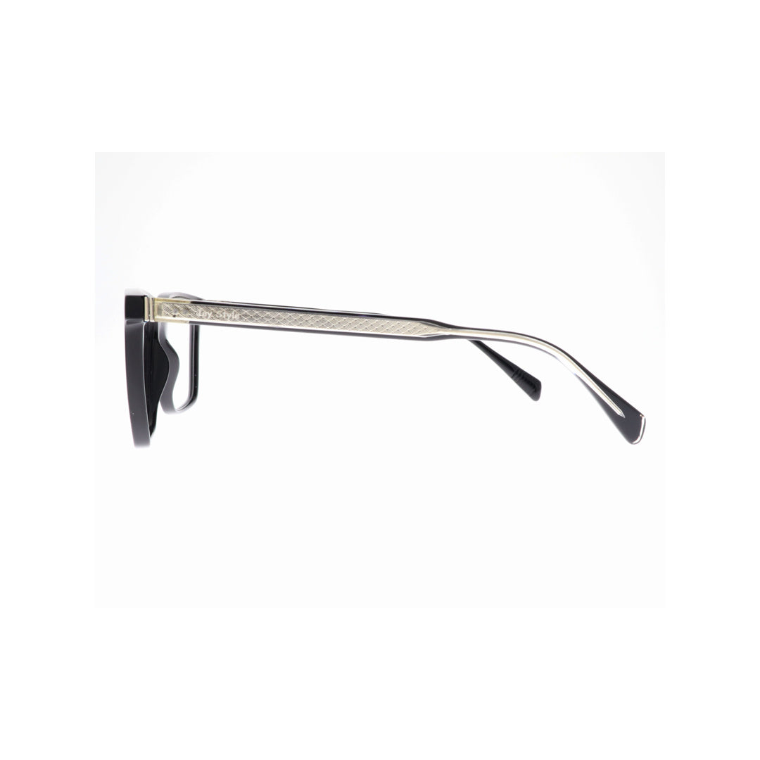 Joy Style For Men Eyeglasses Square Shape Size 56 1010c1 Black