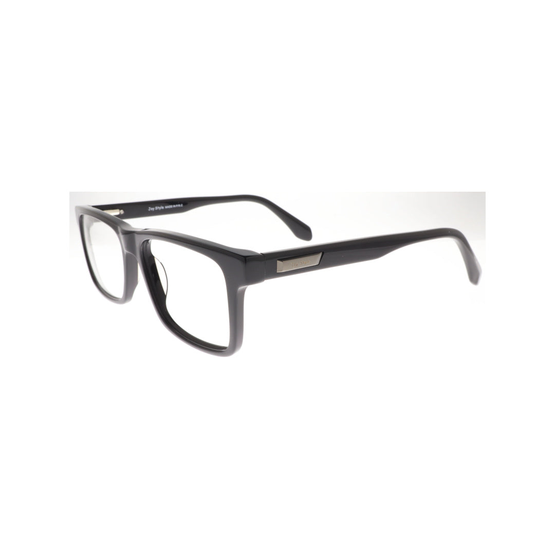 Joy Style For Men Eyeglasses Square Shape Size 56 2261c1 Black