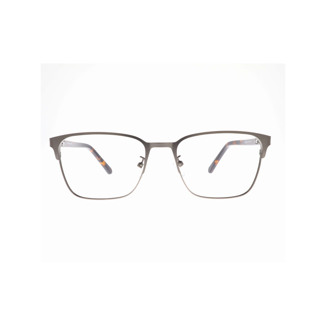 Joy Style For Men Metal Eyeglasses Square Shape Size 54 8203c2 Gunmetal