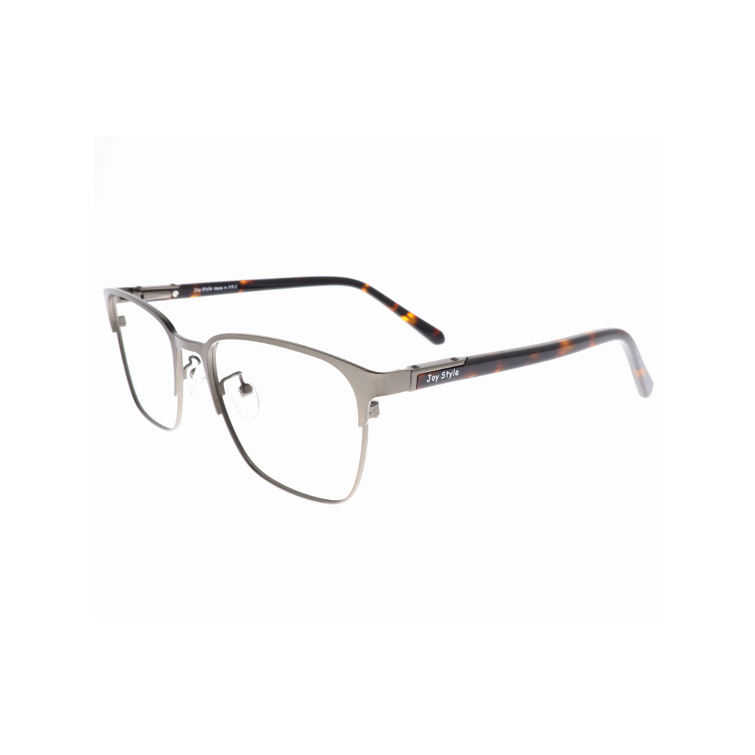 Joy Style For Men Metal Eyeglasses Square Shape Size 54 8203c2 Gunmetal