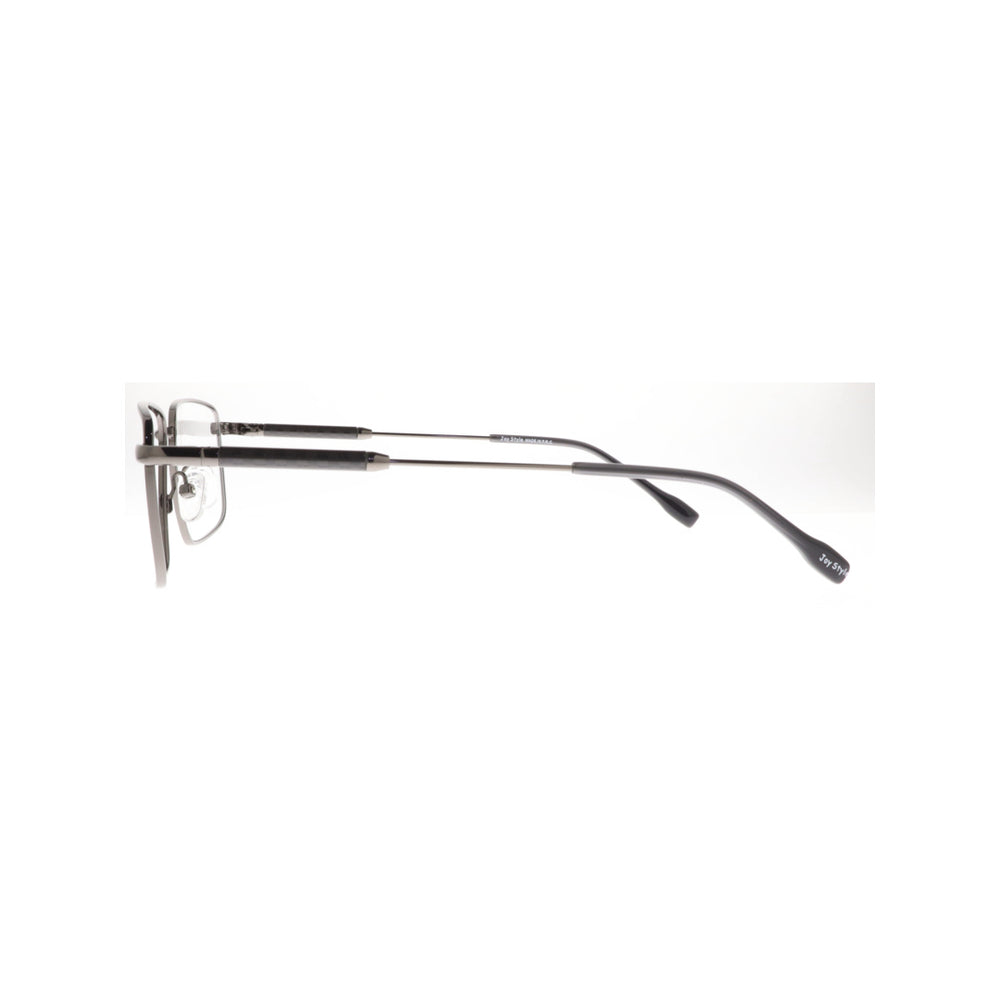 Joy Style For Men Metal Eyeglasses Square Size 54 5409c6 Gunmetal