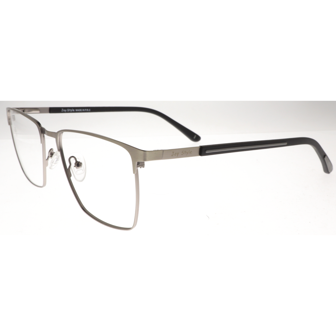 Joy Style For Men Metal Eyeglasses Square Size 55 6400c6 Gunmetal