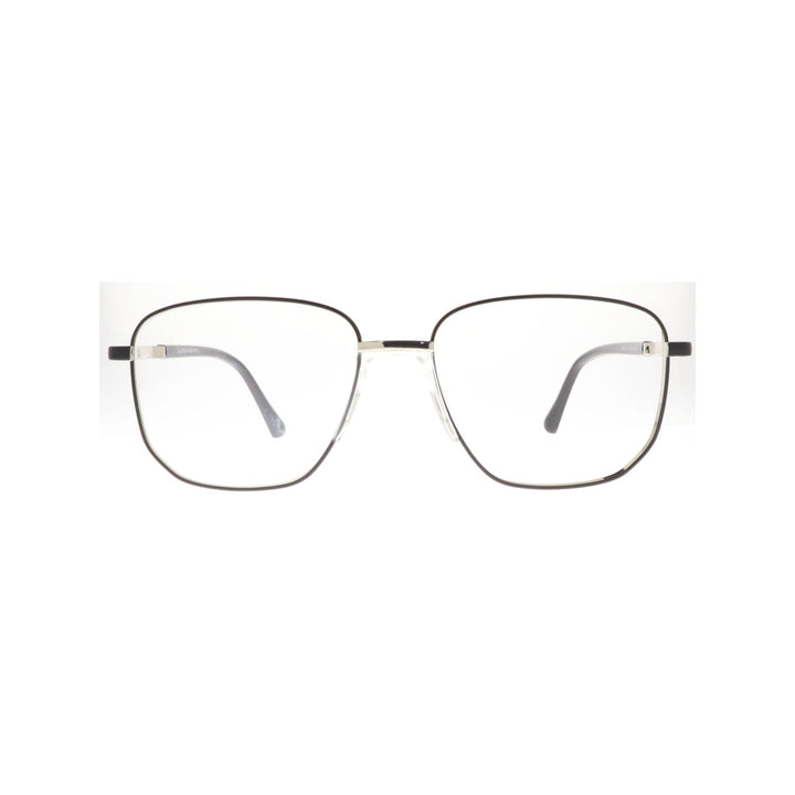 Joy Style For Men Metal Eyeglasses Square Size 55 6409c4 Black Silver