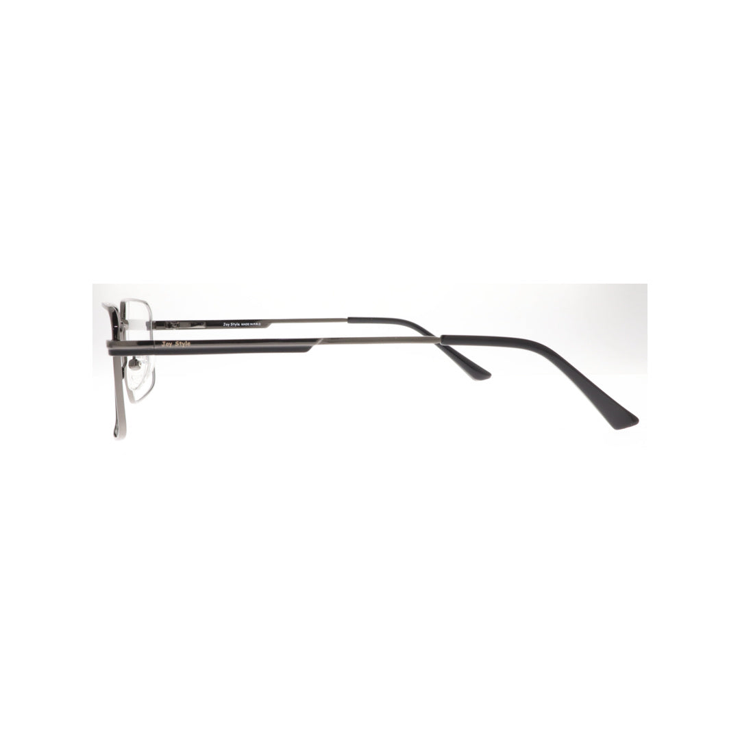 Joy Style For Men Metal Eyeglasses Square Size 56 8802c2 Gunmetal