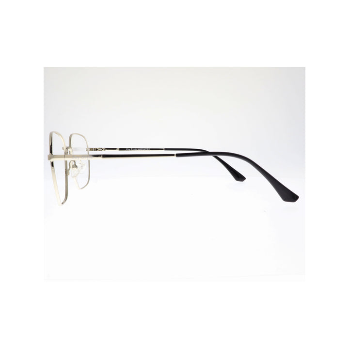 Joy Style For Men Metal Gold Eyeglasses Square Shape 56 1039c3clip Gold