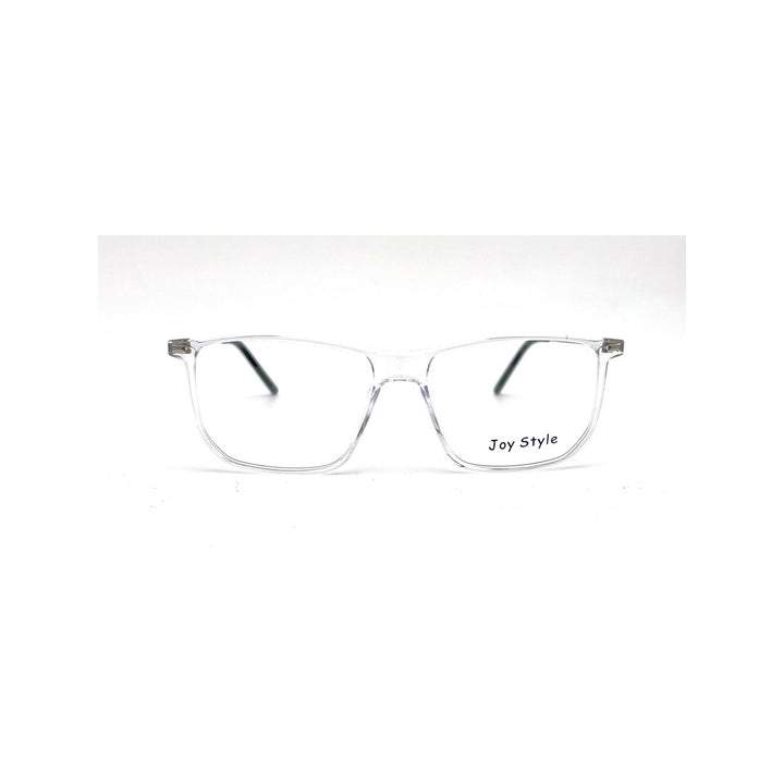 Joy Style For Men Rectangular Ultem With Grey Metal Eyeglasses 54-16-150