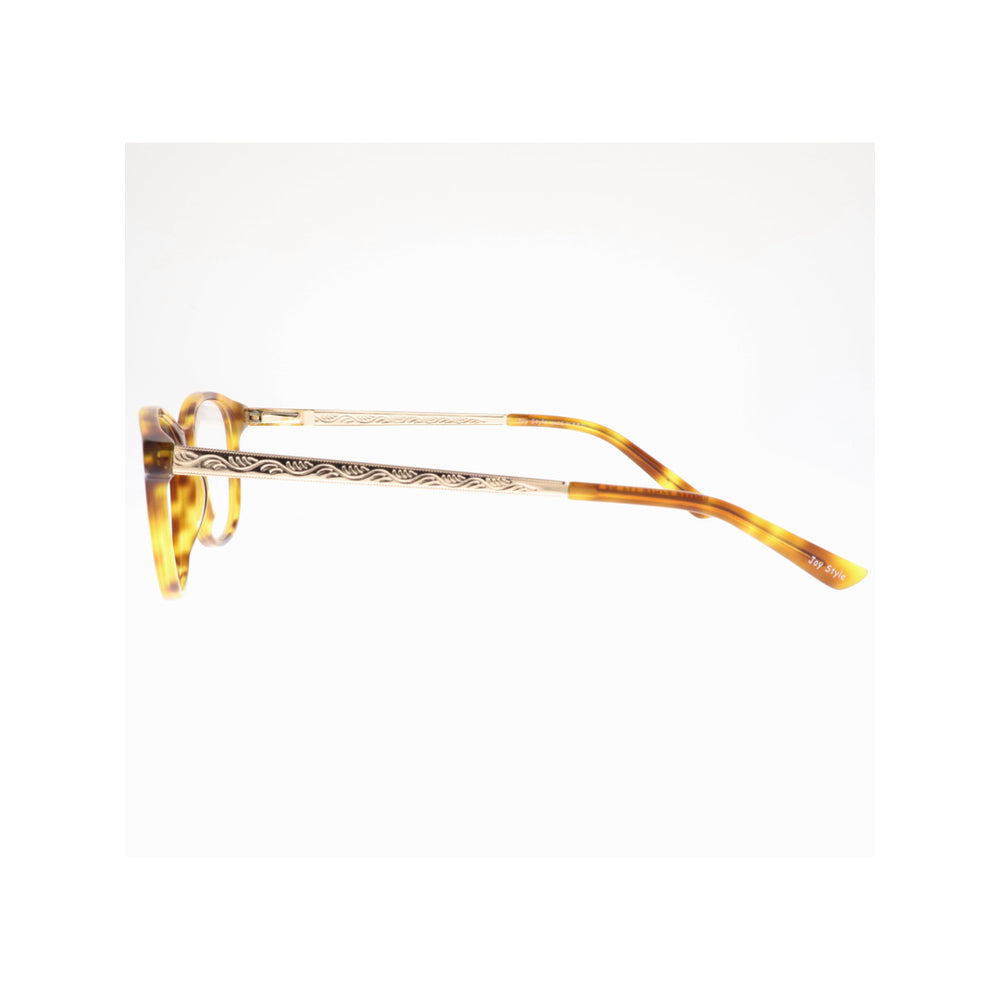 Joy Style For Unisex Eyeglasses Clip Cat Eye Shape Size 53 1113c3clip Honey Tortoiseshell