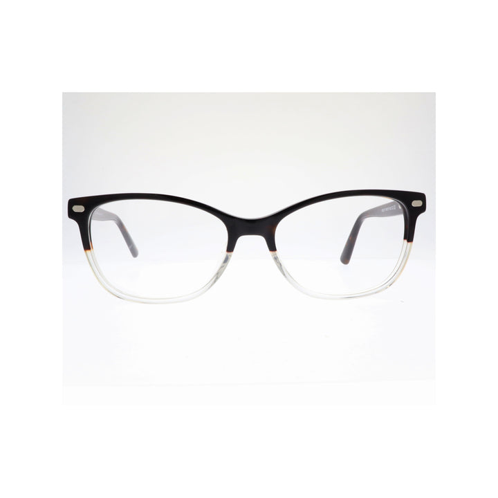 Joy Style For Unisex Eyeglasses Clip Cat Eye Shape Size 54 1217c2clip Clear Black