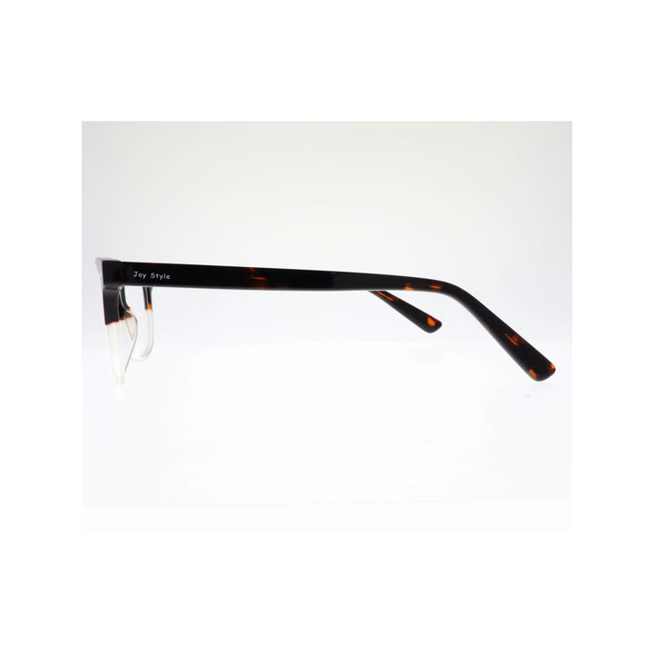 Joy Style For Unisex Eyeglasses Clip Cat Eye Shape Size 54 1217c2clip Clear Black