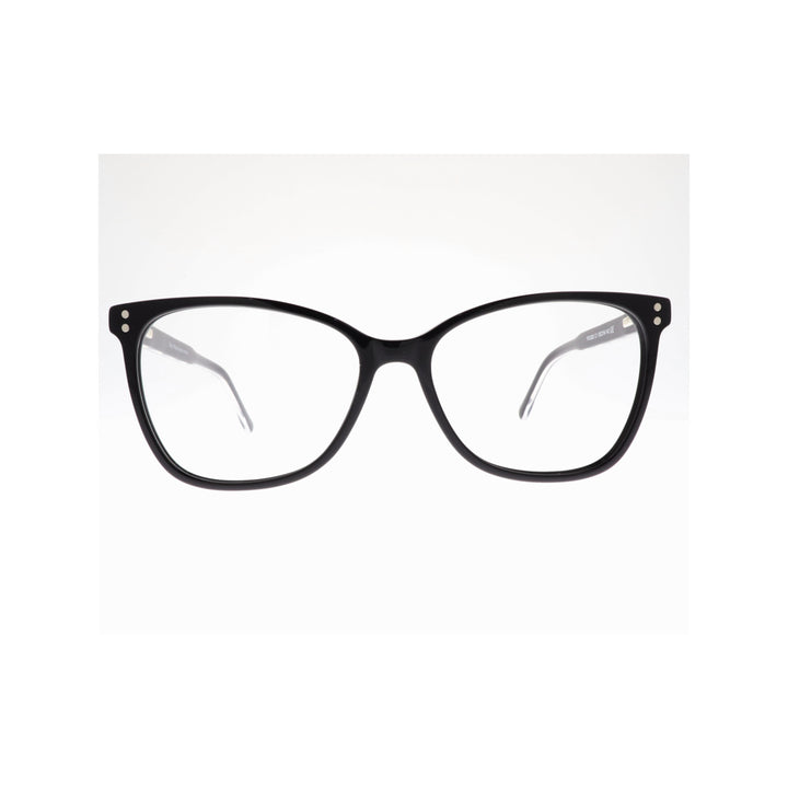 Joy Style For Unisex Eyeglasses Clip Cat Eye Shape Size 55 1282c1clip Black