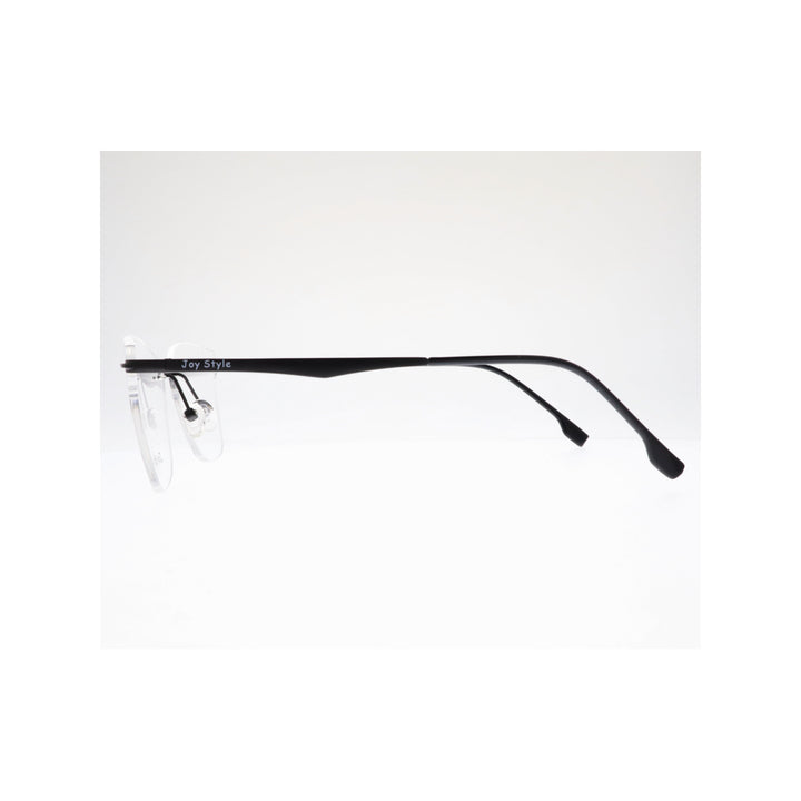 Joy Style For Unisex Eyeglasses Clip Rimless Cat Eye Shape Size 58 Dc3060c1clip Matte Black