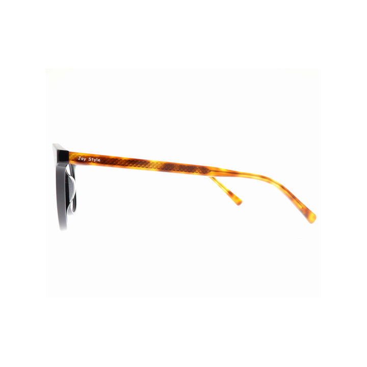 Joy Style For Unisex Eyeglasses Clip Round Shape 51 1286c3clip Black