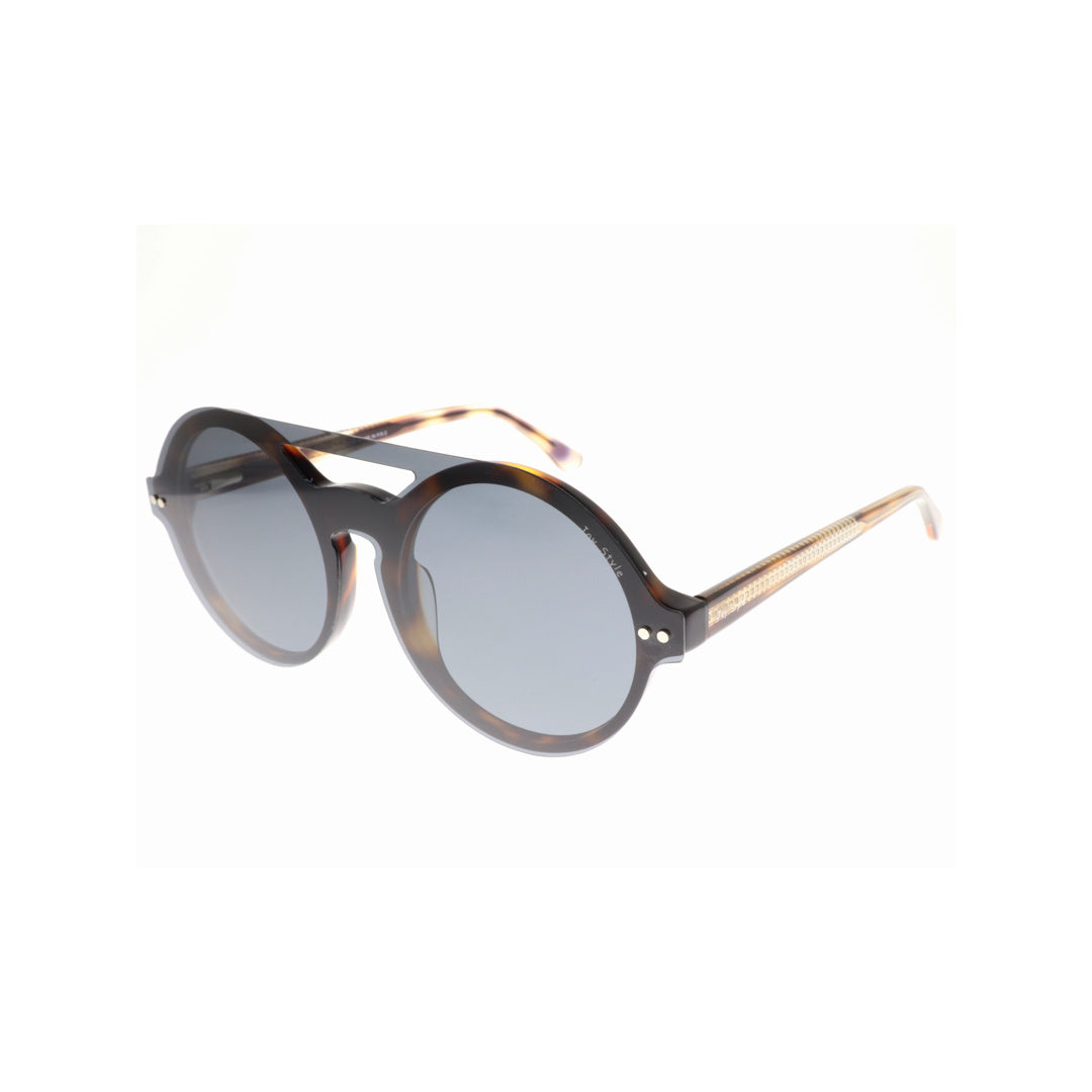 Joy Style For Unisex Eyeglasses Clip Round Shape 52 1065c3clip Brown Tortoiseshell