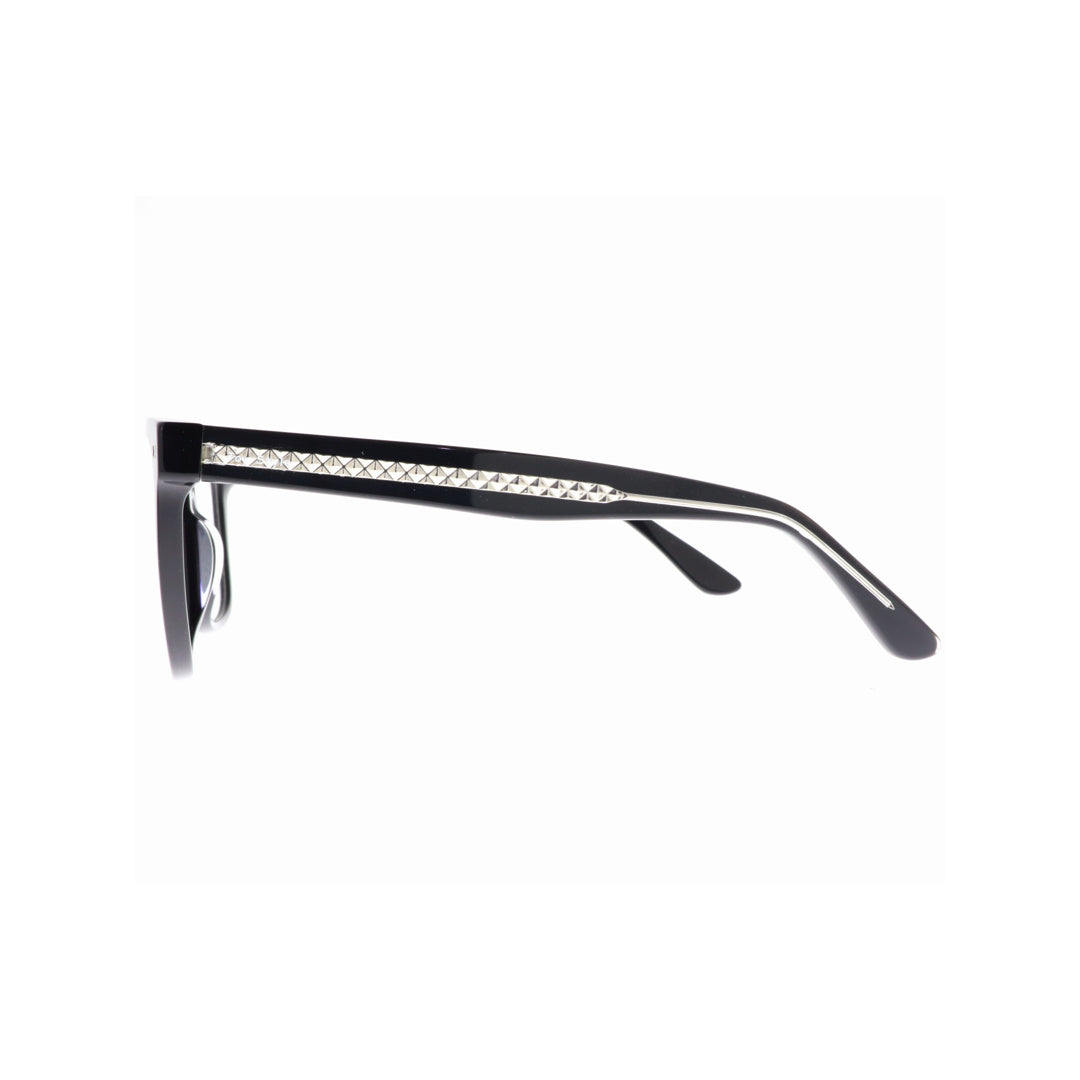 Joy Style For Unisex Eyeglasses Clip Square Shape Size 54 1066c1clip Black