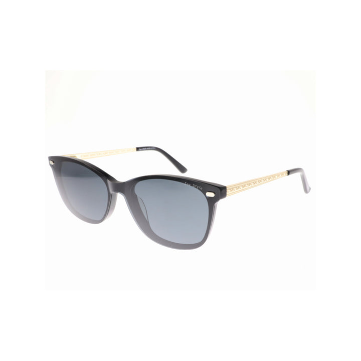 Joy Style For Unisex Eyeglasses Clip Square Shape Size 54 1115c1clip Black
