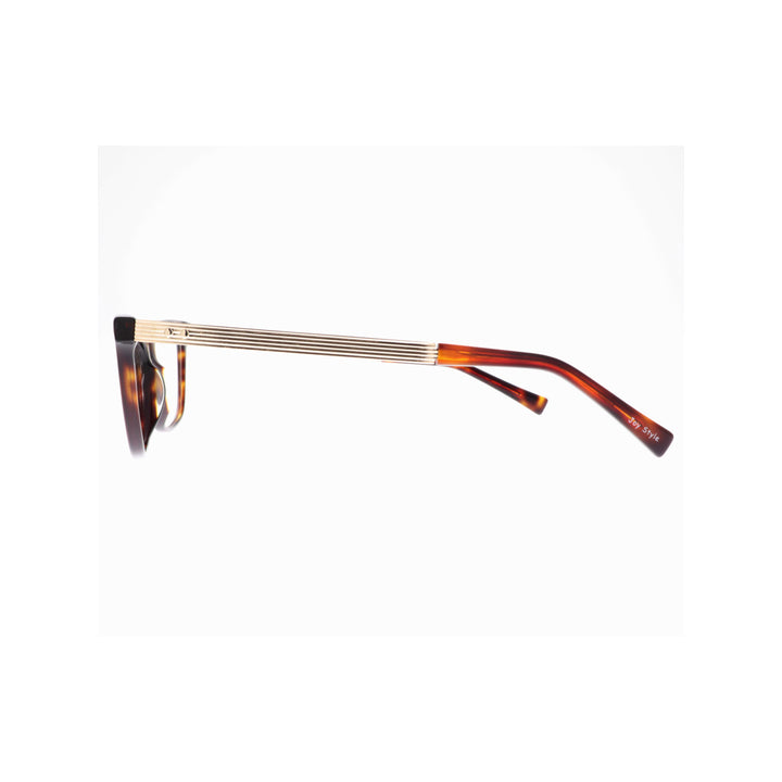 Joy Style For Unisex Eyeglasses Clip Square Shape Size 54 1118c3clip Brown Tortoiseshell