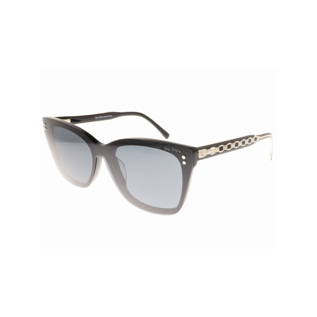 Joy Style For Unisex Eyeglasses Clip Square Shape Size 54 1283c1clip Black