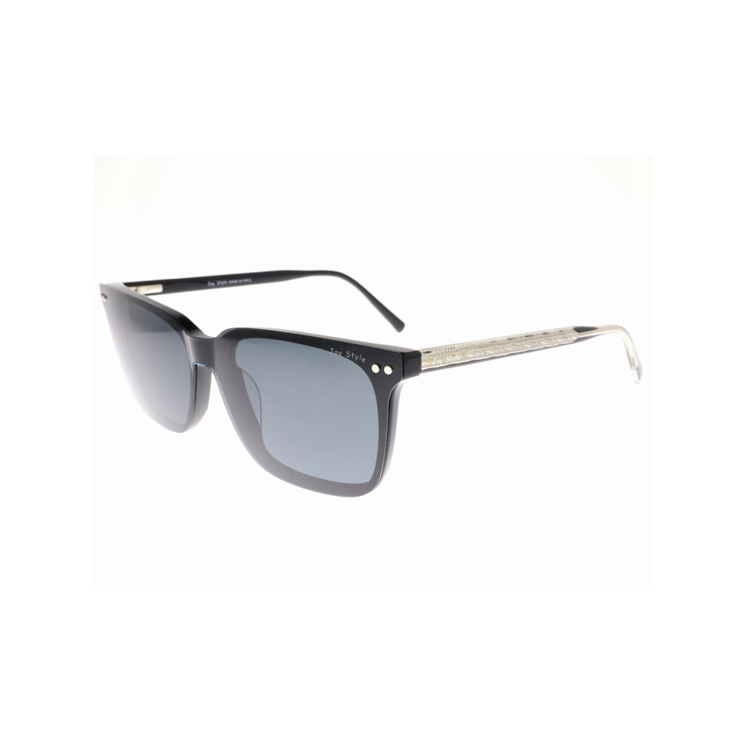 Joy Style For Unisex Eyeglasses Clip Square Shape Size 54 1287c1clip Black