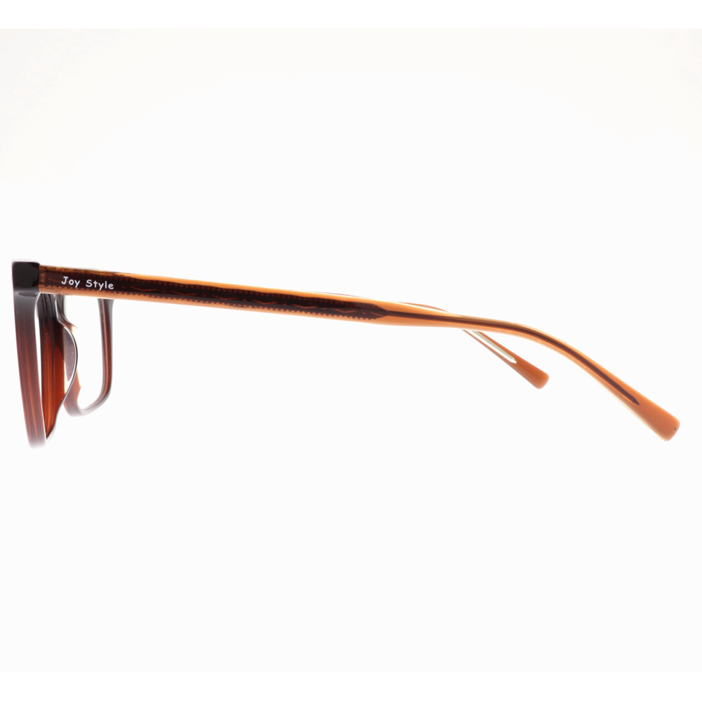 Joy Style For Unisex Eyeglasses Clip Square Shape Size 54 1287c3clip Brown