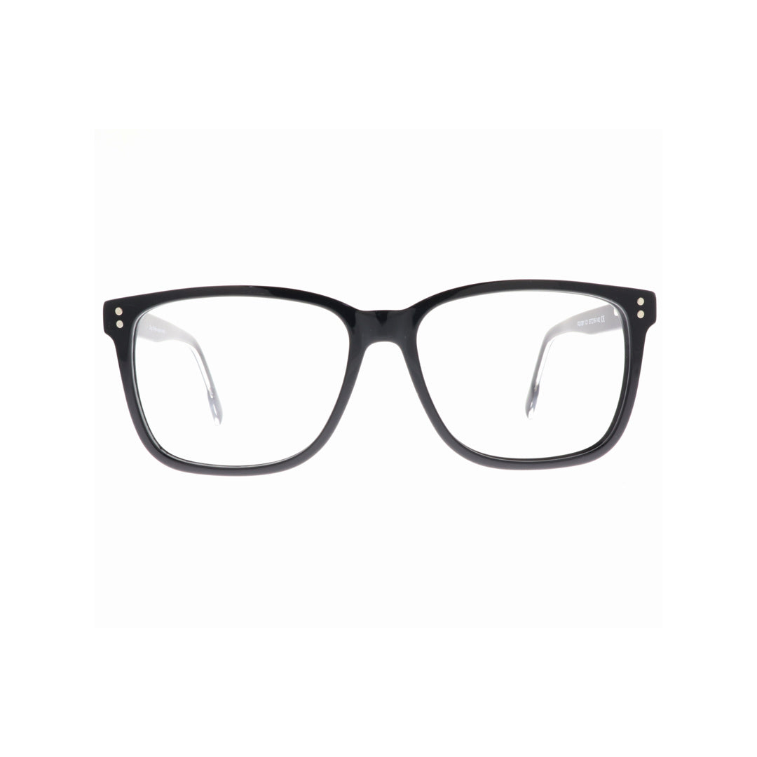 Joy Style For Unisex Eyeglasses Clip Square Shape Size 57 1281c1clip Black