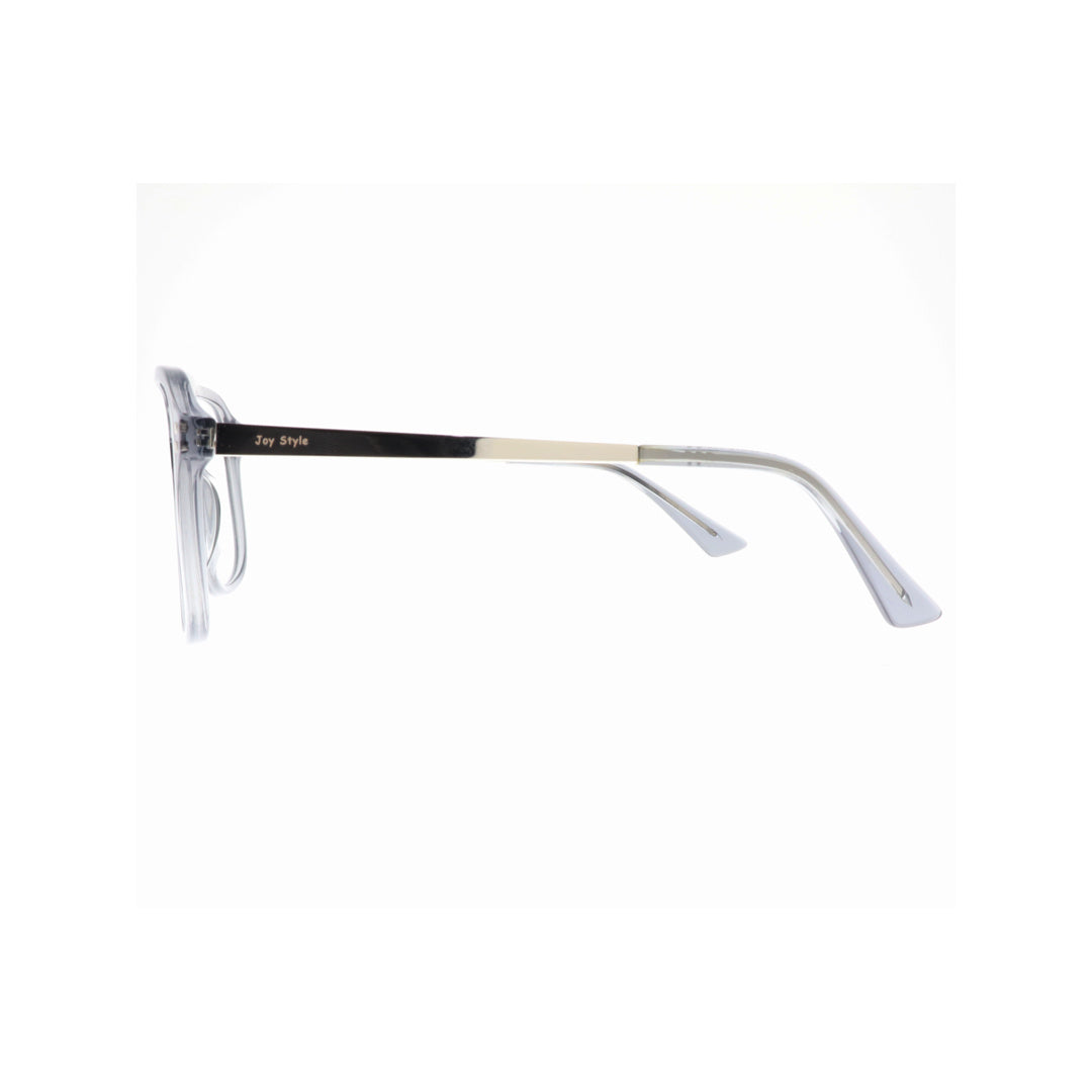 Joy Style For Unisex Eyeglasses Clip Square Shape Size 58 1054c2clip Gray