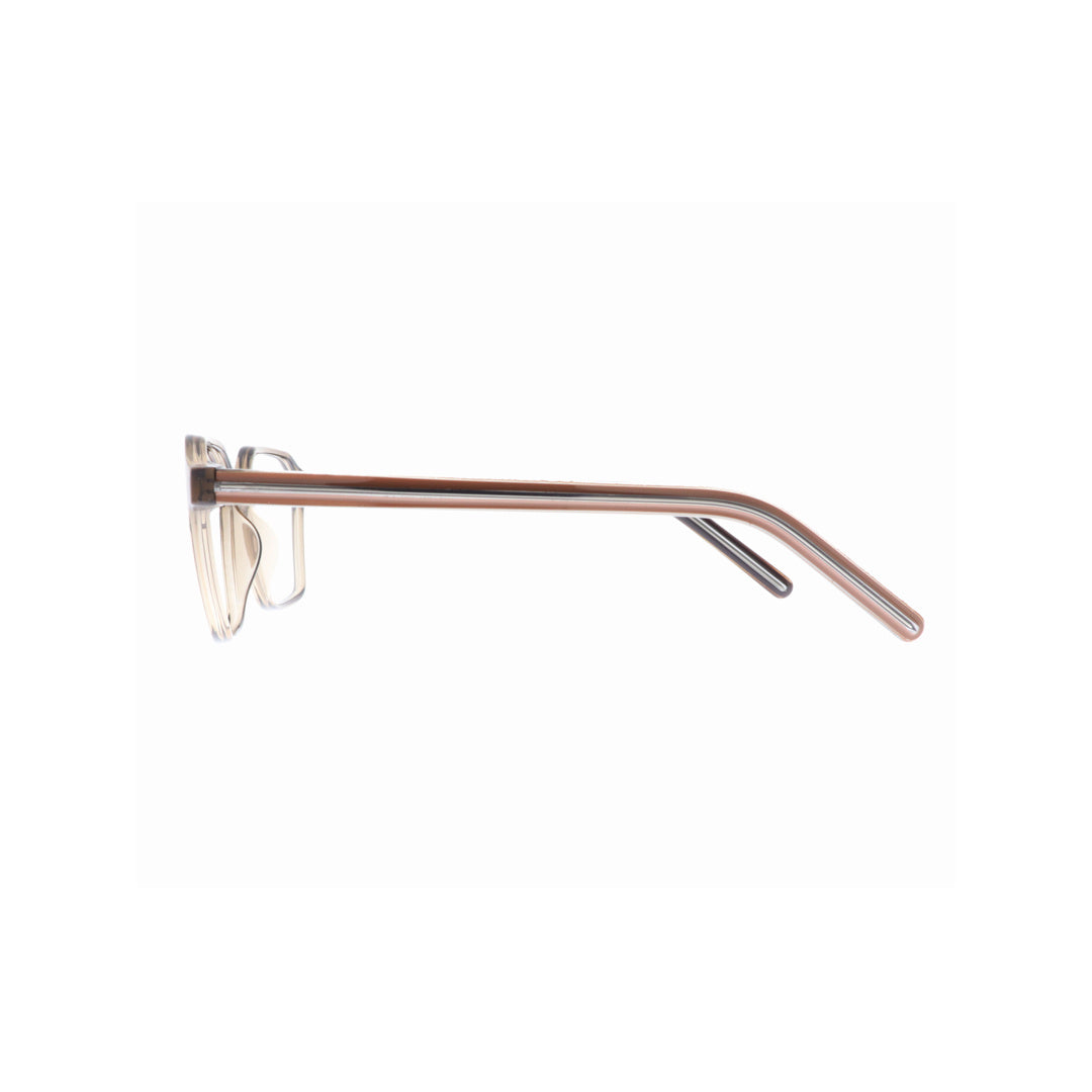 Joy Style For Unisex Eyeglasses Rectangular Shape Size 52 1889c6 Light Brown