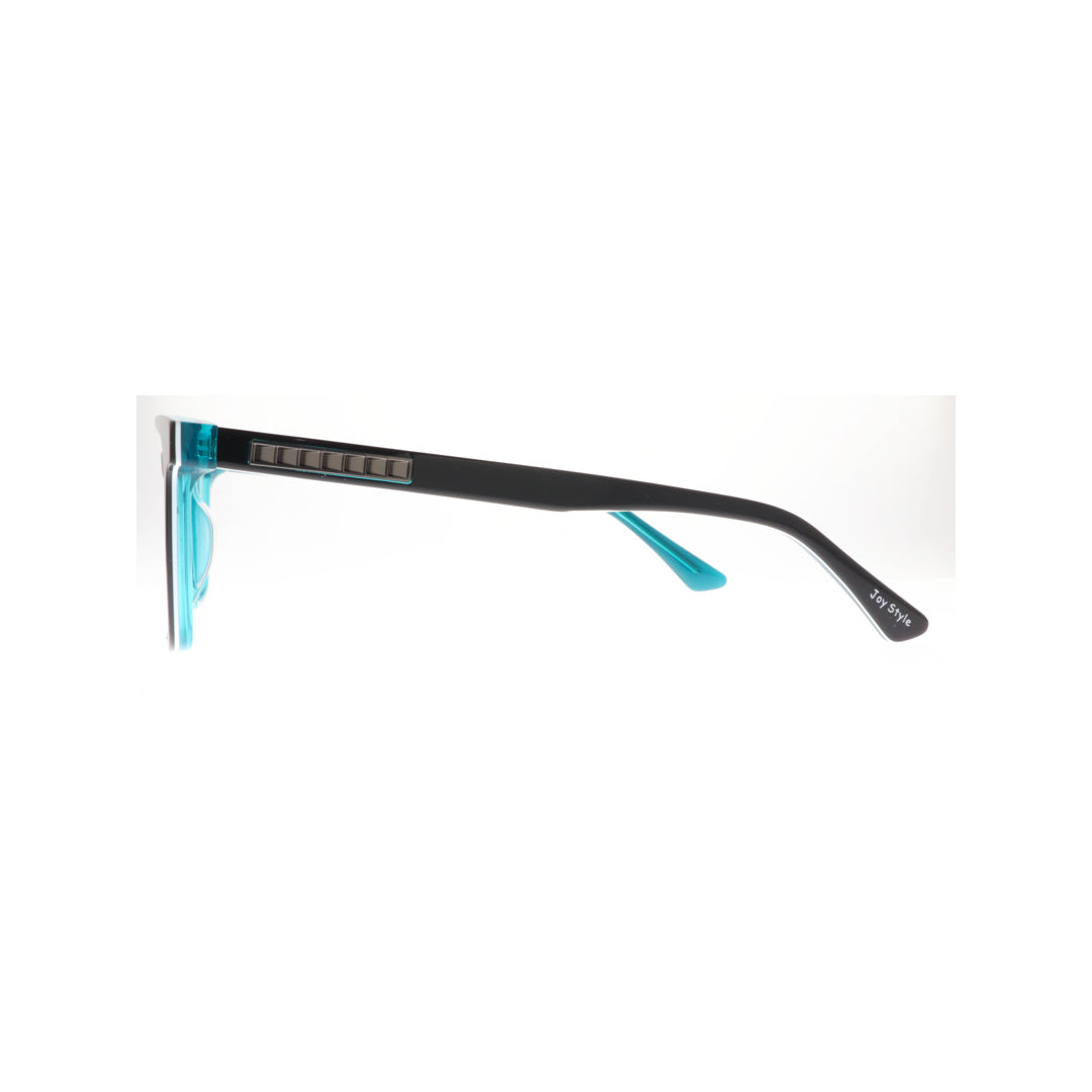 Joy Style For Unisex Eyeglasses Rectangular Shape Size 52 2255c5 Black Blue