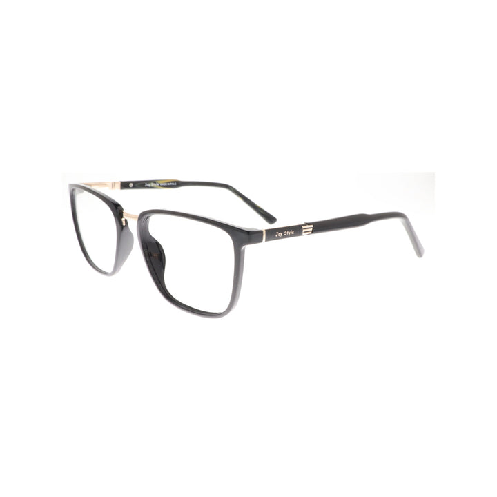 Joy Style For Unisex Eyeglasses Rectangular Shape Size 52 6805c1 Black