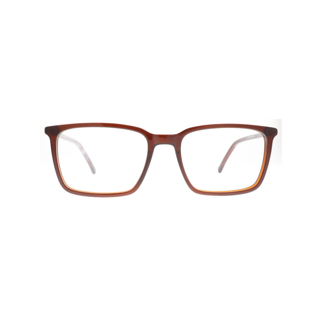 Joy Style For Unisex Eyeglasses Rectangular Shape Size 52 7900c4 Brown