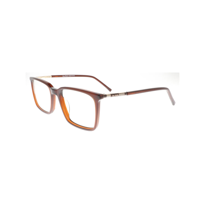 Joy Style For Unisex Eyeglasses Rectangular Shape Size 52 7900c4 Brown