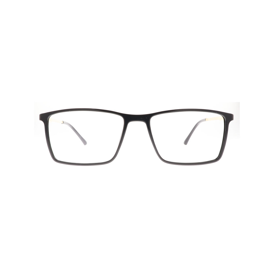 Joy Style For Unisex Eyeglasses Rectangular Shape Size 52 8632c1 Black