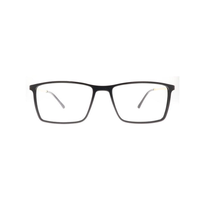 Joy Style For Unisex Eyeglasses Rectangular Shape Size 52 8632c1 Black