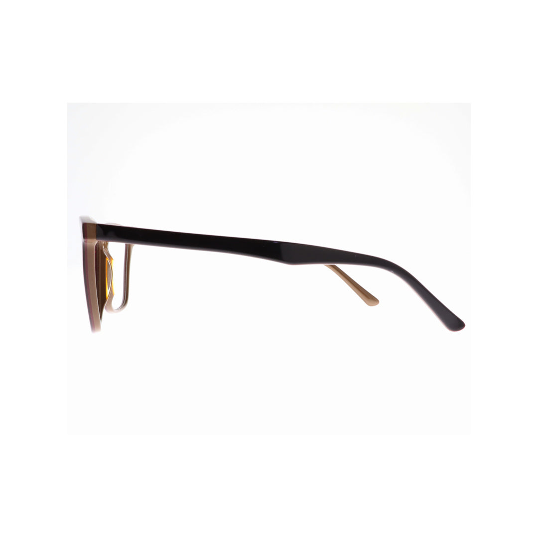Joy Style For Unisex Eyeglasses Rectangular Shape Size 54 10033c4 Brown