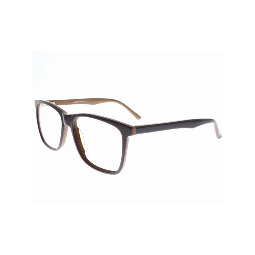 Joy Style For Unisex Eyeglasses Rectangular Shape Size 54 10033c4 Brown