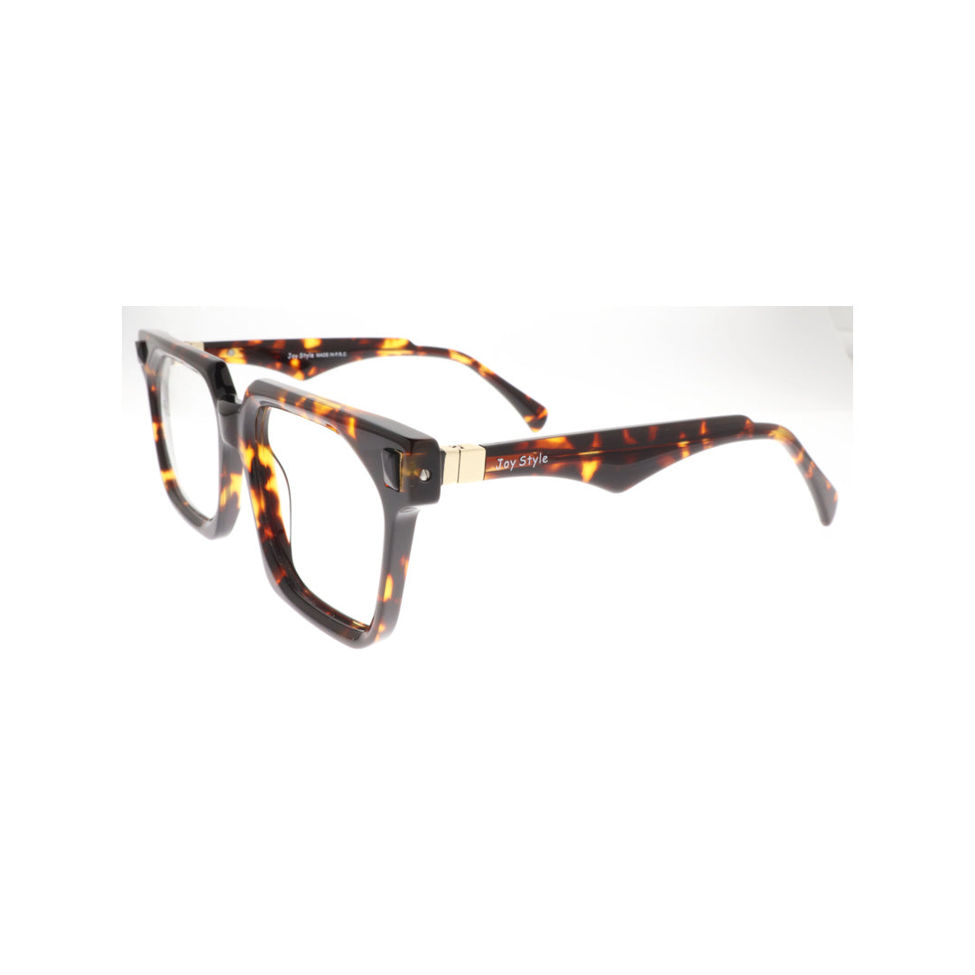 Joy Style For Unisex Eyeglasses Rectangular Shape Size 54 5868c2 Tortoiseshell Brown