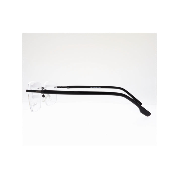 Joy Style For Unisex Eyeglasses Rimless Square Shape Size 52 Old2214mc1 Black