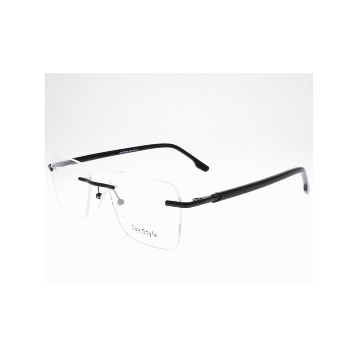 Joy Style For Unisex Eyeglasses Rimless Square Shape Size 52 Old2214mc1 Black