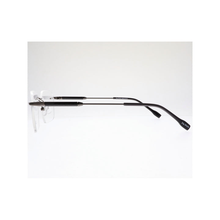 Joy Style For Unisex Eyeglasses Rimless Square Shape Size 54 Ch5600c6 Gunmetal