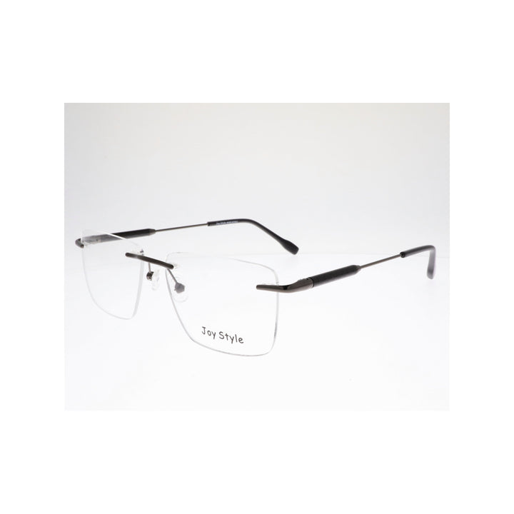 Joy Style For Unisex Eyeglasses Rimless Square Shape Size 54 Ch5601c6 Black