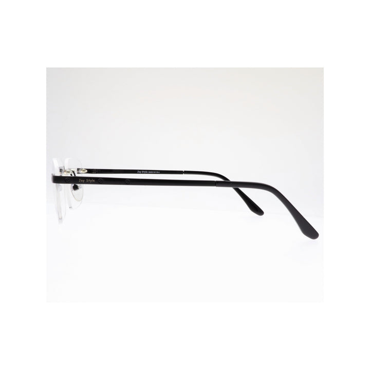 Joy Style For Unisex Eyeglasses Rimless Square Shape Size 55 Old0368mc1 Matte Black